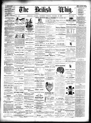 Daily British Whig (1850), 18 Oct 1877