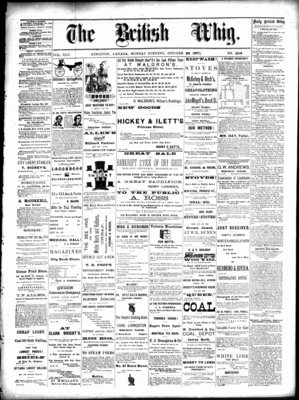 Daily British Whig (1850), 29 Oct 1877