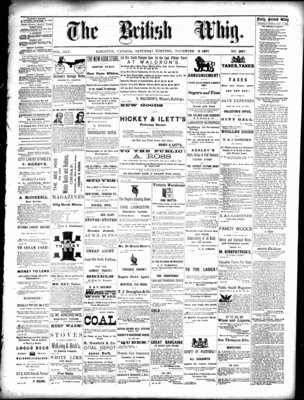 Daily British Whig (1850), 3 Nov 1877