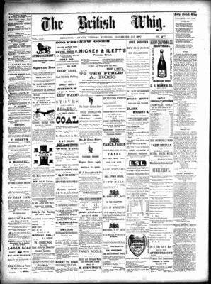 Daily British Whig (1850), 13 Nov 1877