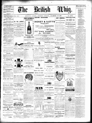 Daily British Whig (1850), 15 Nov 1877