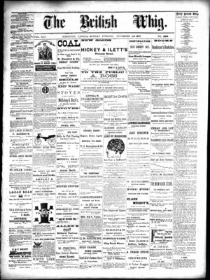 Daily British Whig (1850), 19 Nov 1877