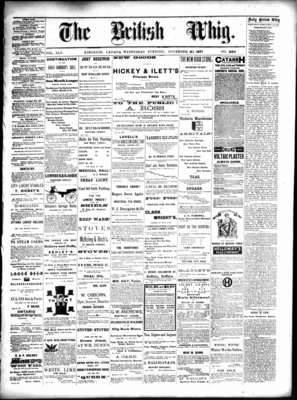 Daily British Whig (1850), 21 Nov 1877