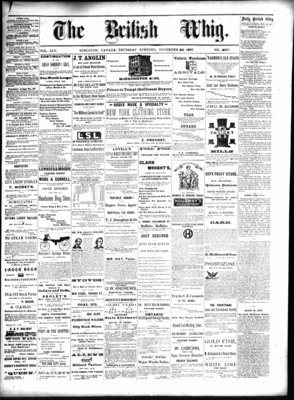 Daily British Whig (1850), 29 Nov 1877