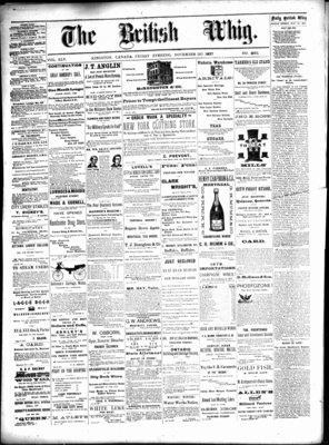 Daily British Whig (1850), 30 Nov 1877