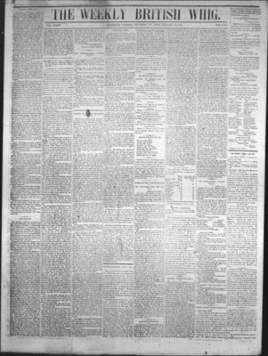 Daily British Whig (1850), 12 Jan 1865