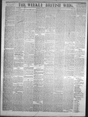 Daily British Whig (1850), 19 Jan 1865