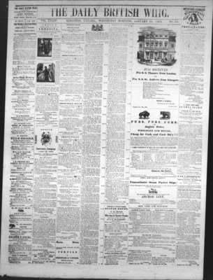 Daily British Whig (1850), 25 Jan 1865