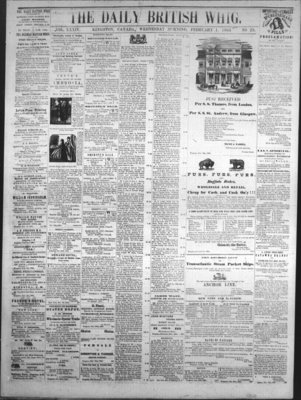 Daily British Whig (1850), 1 Feb 1865