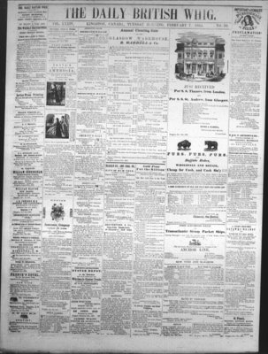 Daily British Whig (1850), 7 Feb 1865