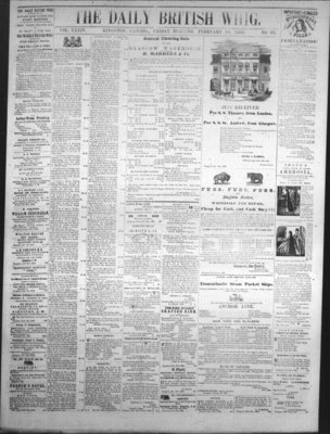 Daily British Whig (1850), 10 Feb 1865