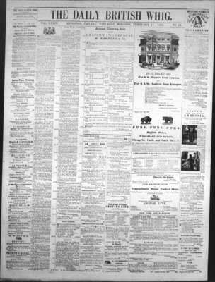 Daily British Whig (1850), 11 Feb 1865