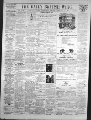 Daily British Whig (1850), 22 Feb 1865