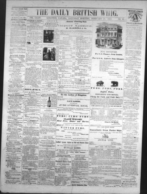 Daily British Whig (1850), 25 Feb 1865