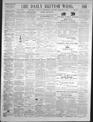 Daily British Whig (1850), 8 Mar 1865