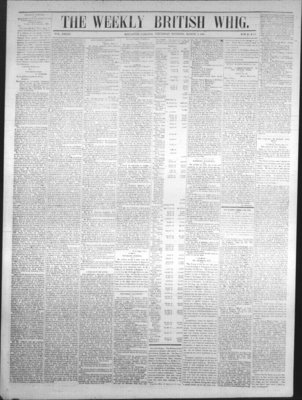 Daily British Whig (1850), 9 Mar 1865