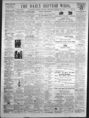 Daily British Whig (1850), 13 Mar 1865