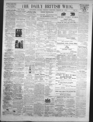 Daily British Whig (1850), 20 Mar 1865