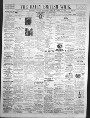 Daily British Whig (1850), 22 Apr 1865