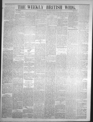 Daily British Whig (1850), 11 May 1865