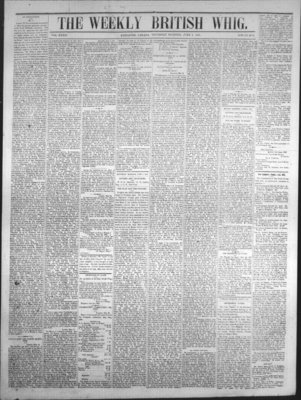 Daily British Whig (1850), 8 Jun 1865