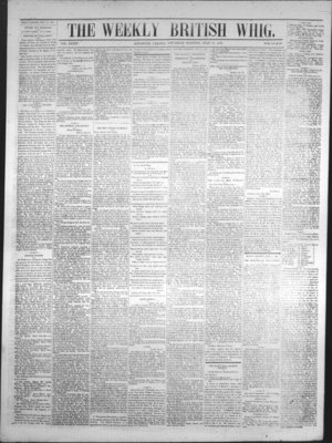 Daily British Whig (1850), 20 Jul 1865