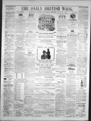 Daily British Whig (1850), 22 Jul 1865