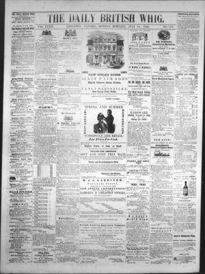 Daily British Whig (1850), 24 Jul 1865