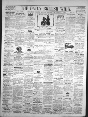 Daily British Whig (1850), 4 Sep 1865