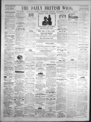 Daily British Whig (1850), 13 Sep 1865