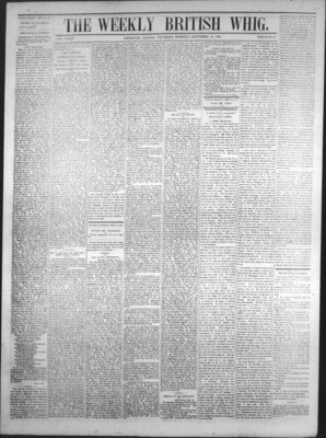 Daily British Whig (1850), 28 Sep 1865