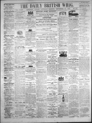 Daily British Whig (1850), 30 Sep 1865