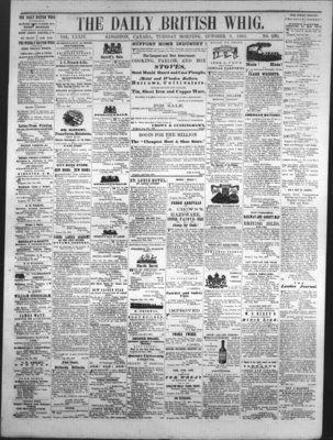 Daily British Whig (1850), 3 Oct 1865