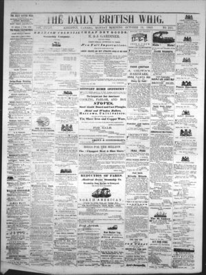 Daily British Whig (1850), 16 Oct 1865