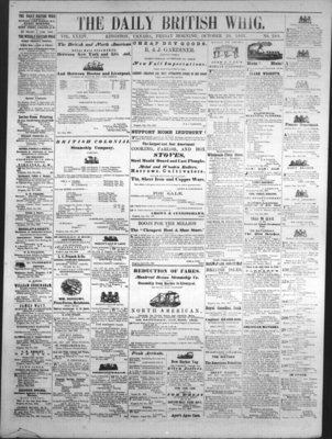 Daily British Whig (1850), 20 Oct 1865