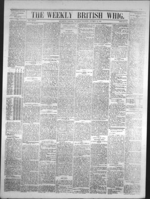 Daily British Whig (1850), 26 Oct 1865