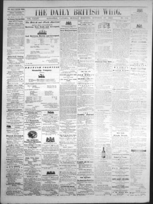 Daily British Whig (1850), 30 Oct 1865