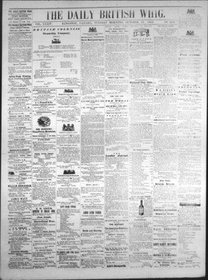 Daily British Whig (1850), 31 Oct 1865