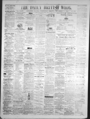 Daily British Whig (1850), 8 Nov 1865