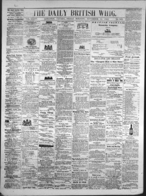 Daily British Whig (1850), 10 Nov 1865