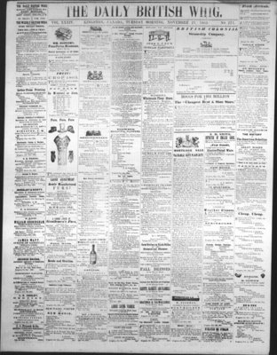 Daily British Whig (1850), 21 Nov 1865