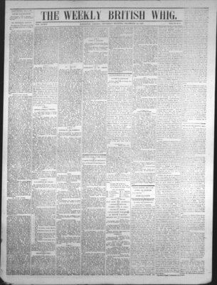 Daily British Whig (1850), 14 Dec 1865