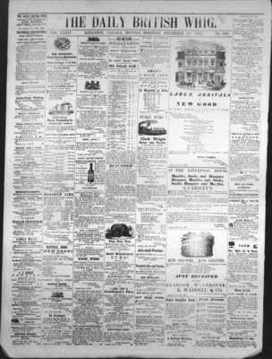 Daily British Whig (1850), 25 Dec 1865