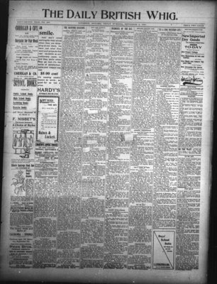 Daily British Whig (1850), 6 Sep 1895