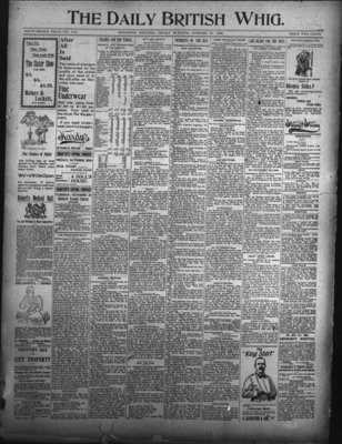 Daily British Whig (1850), 25 Oct 1895