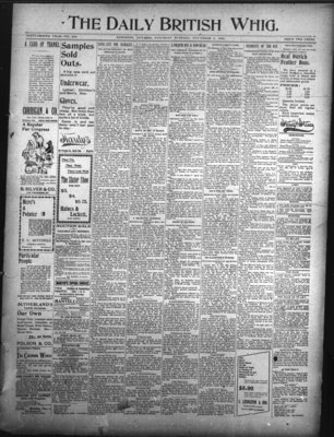 Daily British Whig (1850), 2 Nov 1895