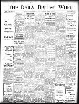 Daily British Whig (1850), 31 Mar 1897