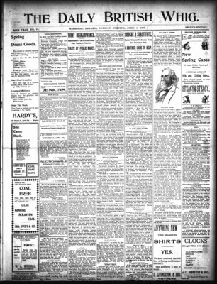 Daily British Whig (1850), 6 Apr 1897