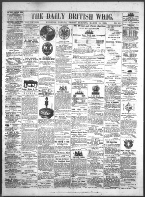 Daily British Whig (1850), 12 Mar 1869