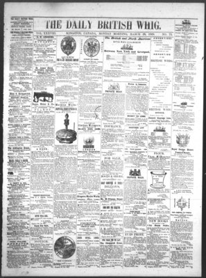 Daily British Whig (1850), 29 Mar 1869